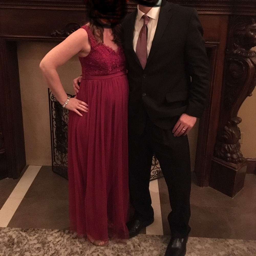 Little Mistress formal dress/gown from ASOS maternity